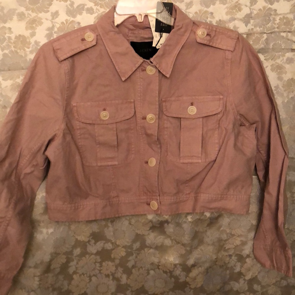 J Crew Blush Pink Jacket
